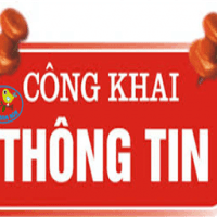 Công khai tài chính ngày 26/4/2021